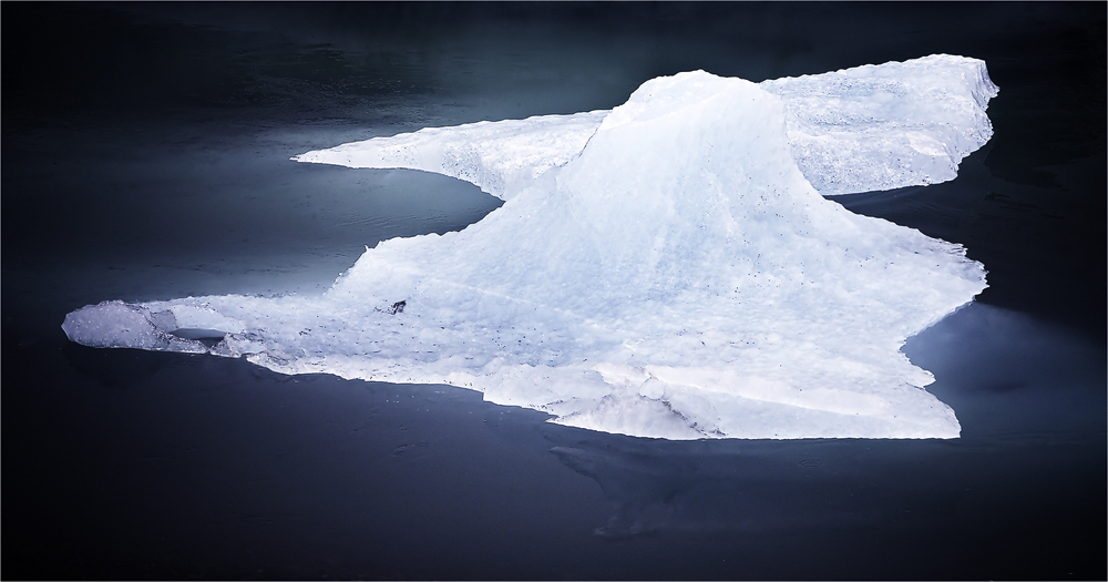 Am Jökulsarlon ...