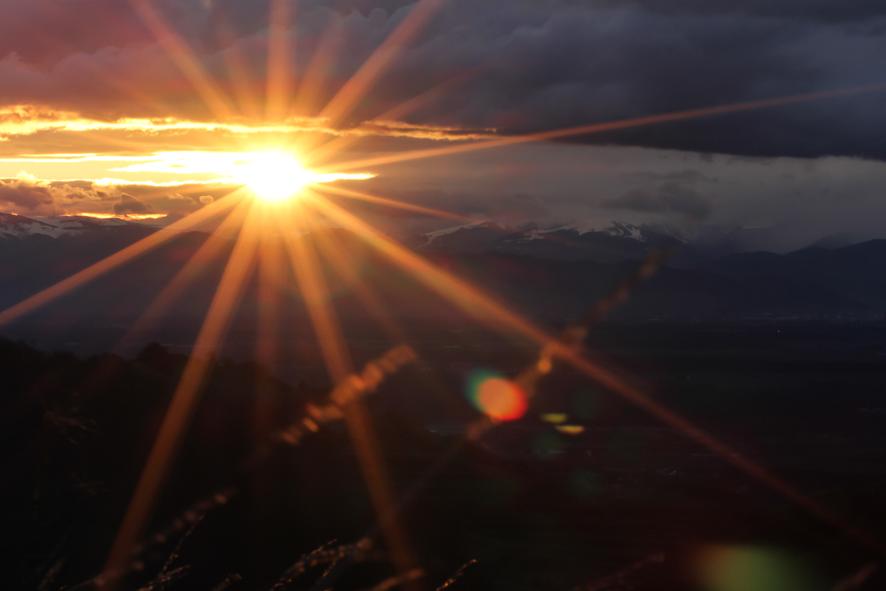 Sundowner am Kaiserstuhl