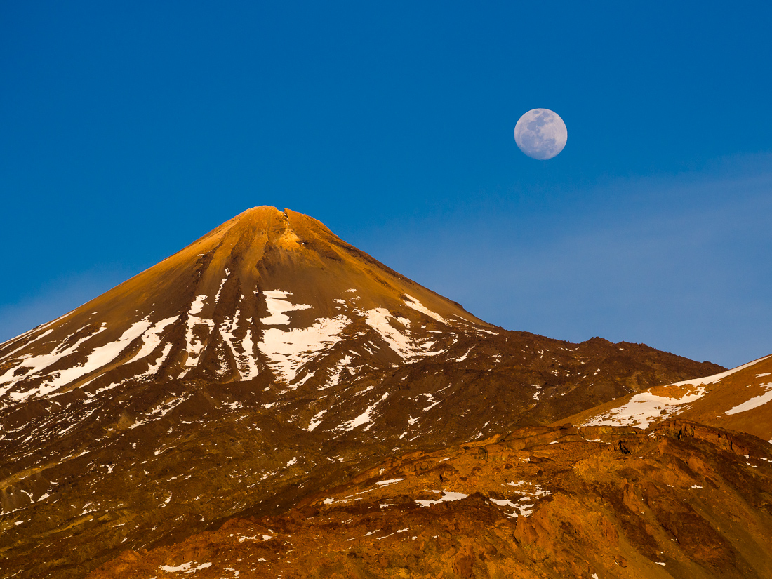 Mondaufgang am Teide