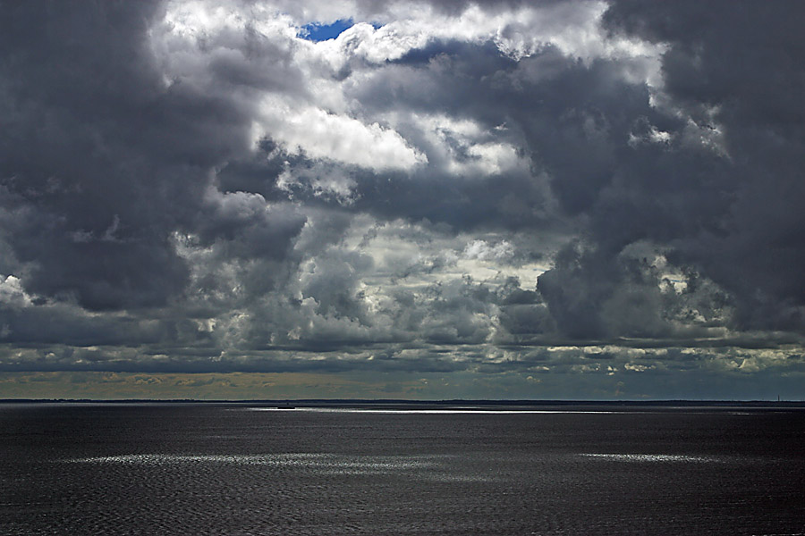 Drohende Wolken