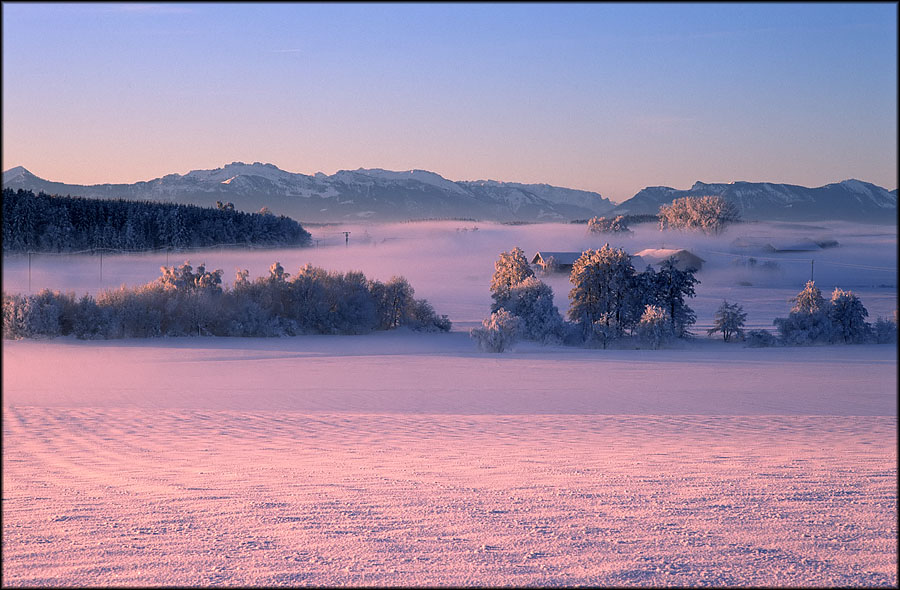 Winterstimmung im Chiemgau