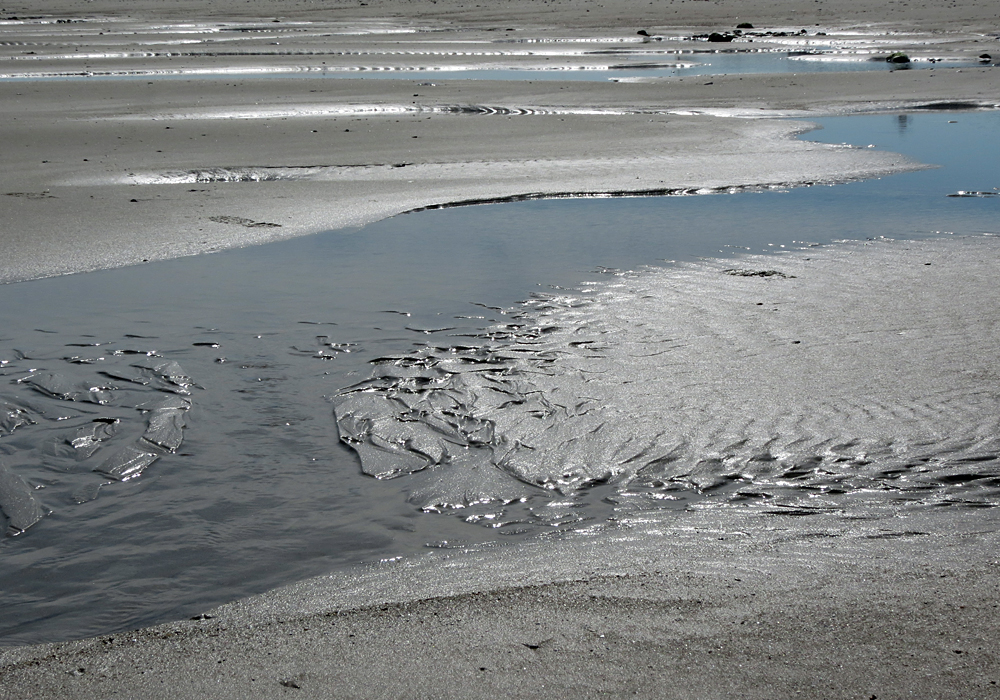 Ebbe auf der Düne