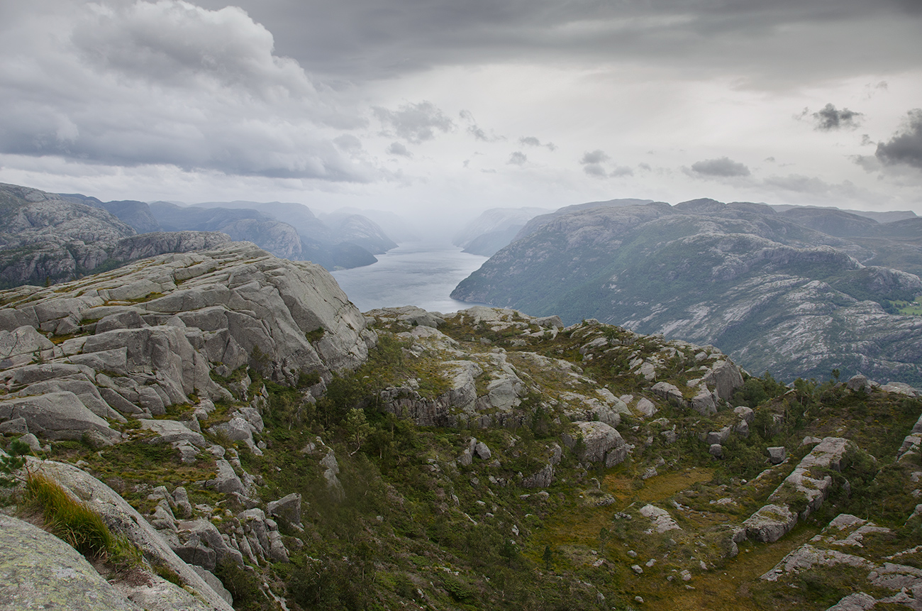 Lysefjord in Südnorwegen