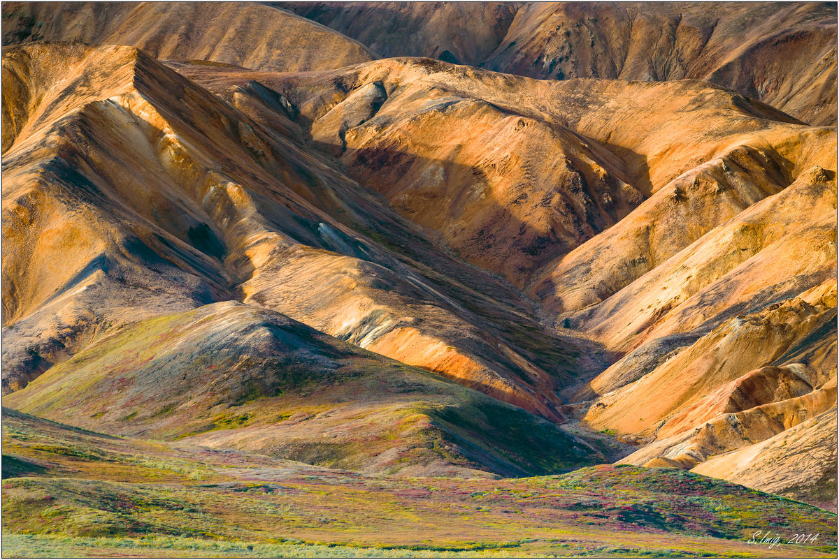 Polychrome Mountains
