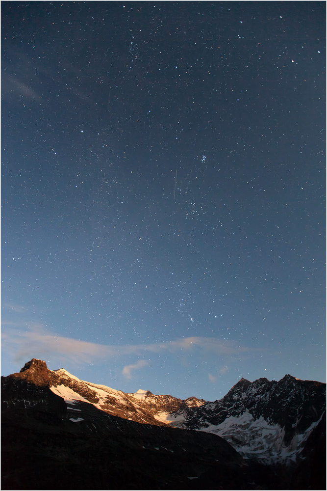 ~Mondlicht auf Bergspitze~