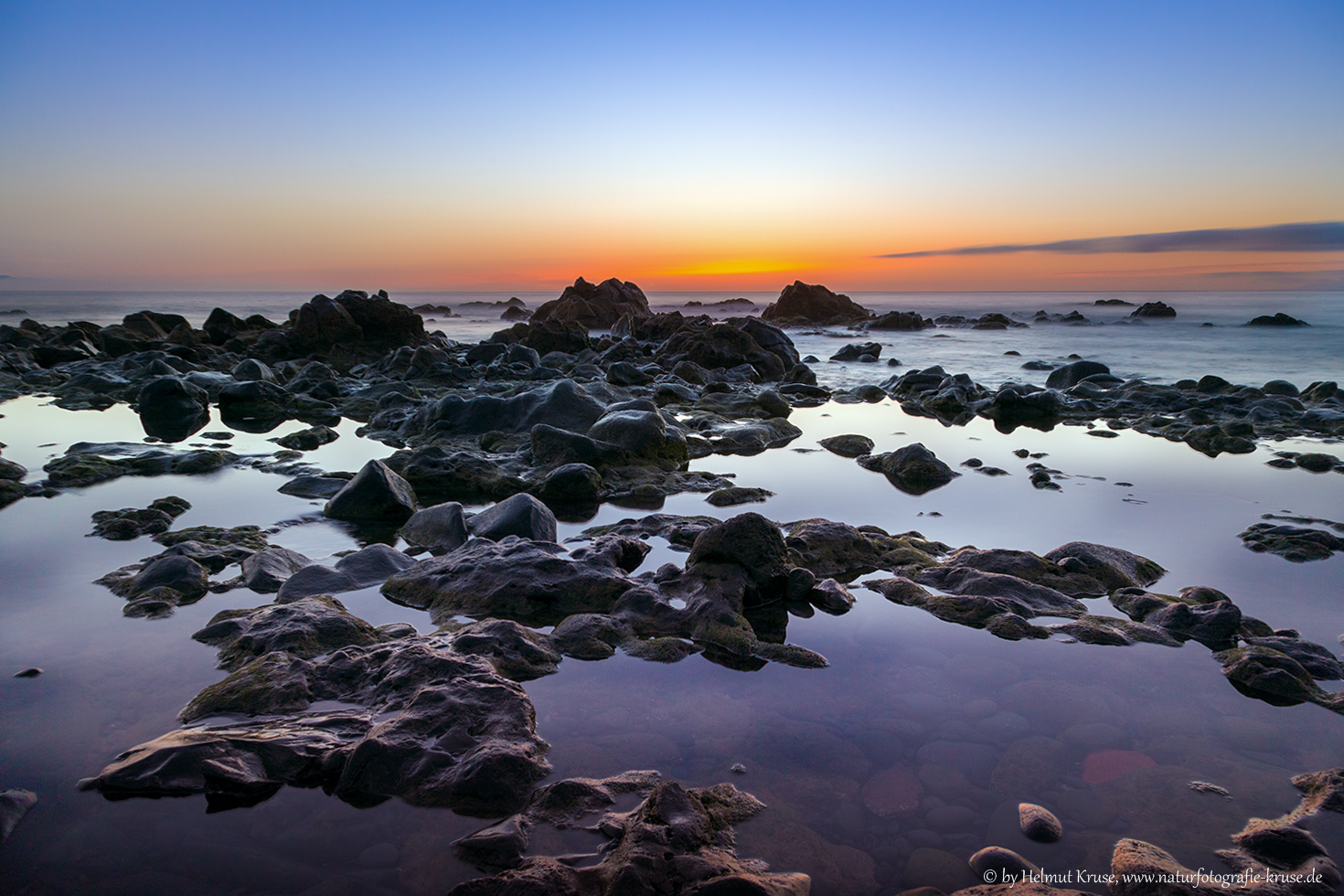 Blaue Stunde auf La Gomera