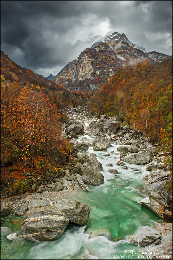 Stürmisches Valle Verzasca