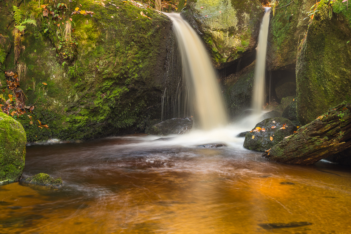 Der kleine Wasserfall