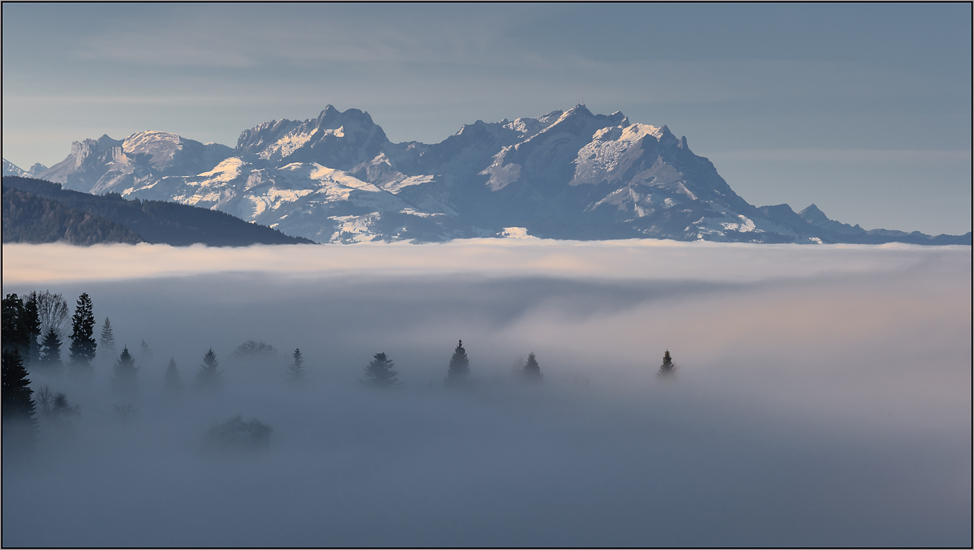 Hartnäckiger Hochnebel…