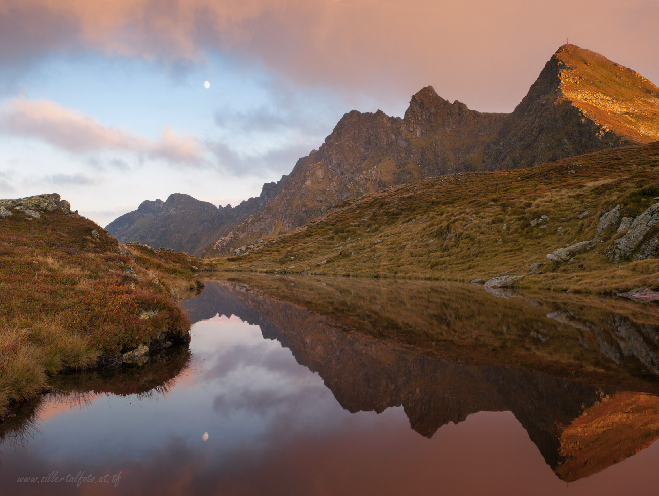 Abendstimmung an den Sagtaler Spitzen
