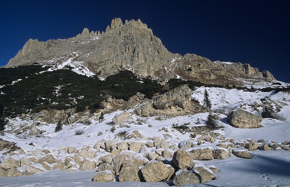 Auf dem Weg zum Sellajoch