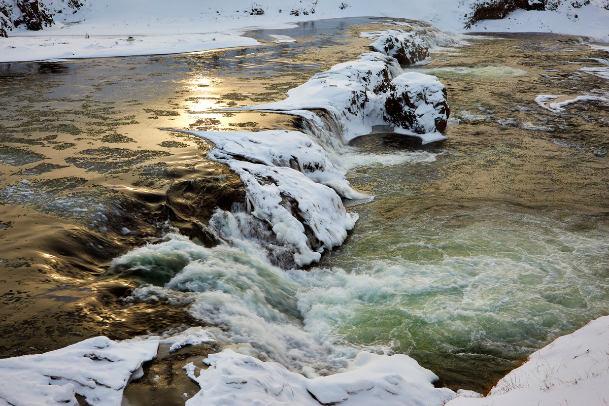 Der LAXFOSS("Trolle Wasserfall")