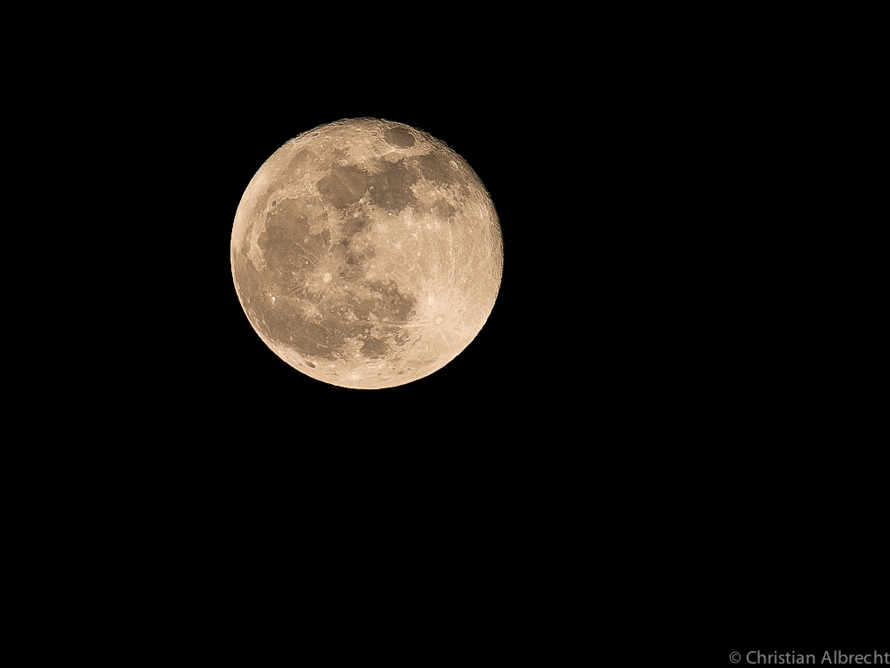 Heute ist Vollmond!