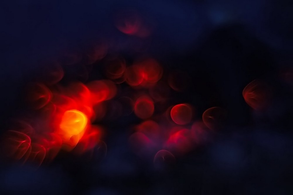 Glut in der Nacht