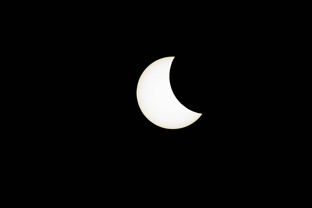 Partielle Sonnenfinsternis in Südniedersachsen