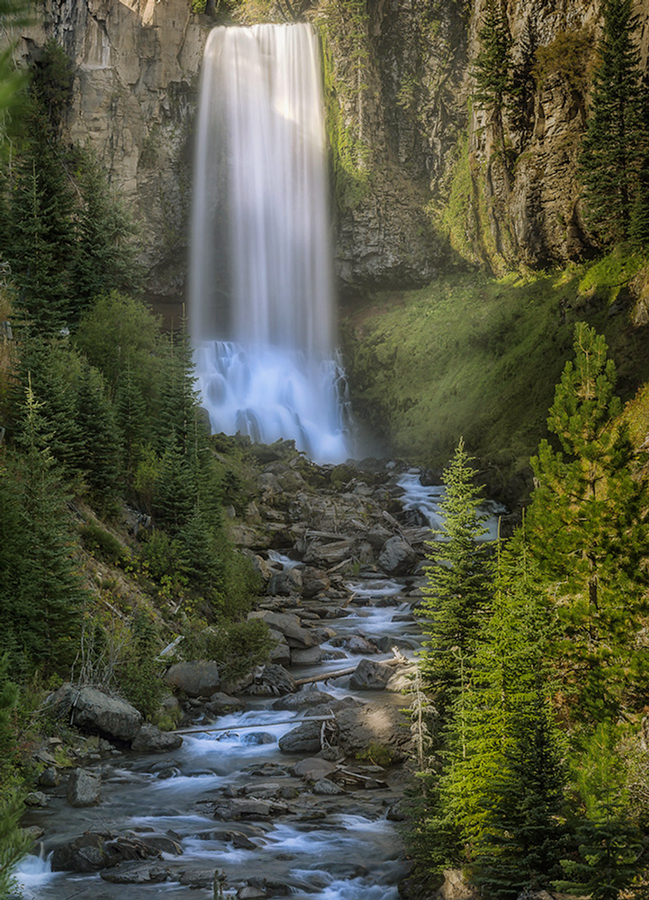 Tumalo Fall in Oregon