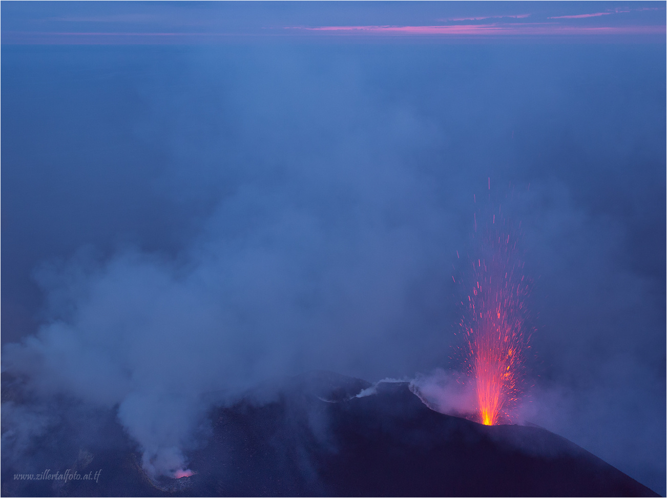 dancing on the volcano