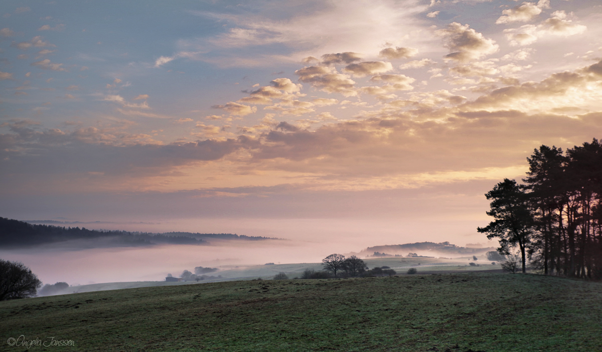 Frühmorgens in der Eifel