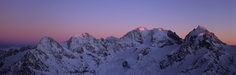 Sonnenuntergang im Engadin II