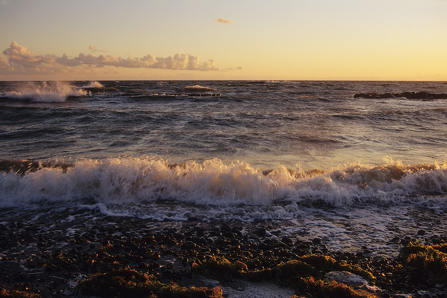 Abend am Ostseestrand