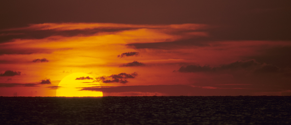 Sonnenuntergang an der Nordsee Bild 2