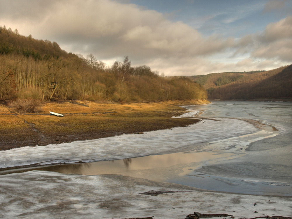 Edersee im Winter