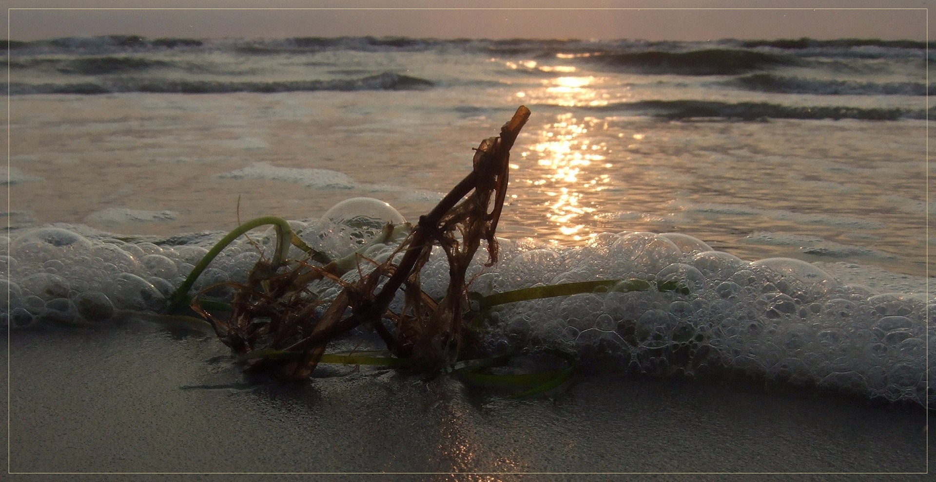 früher Morgen am Meer