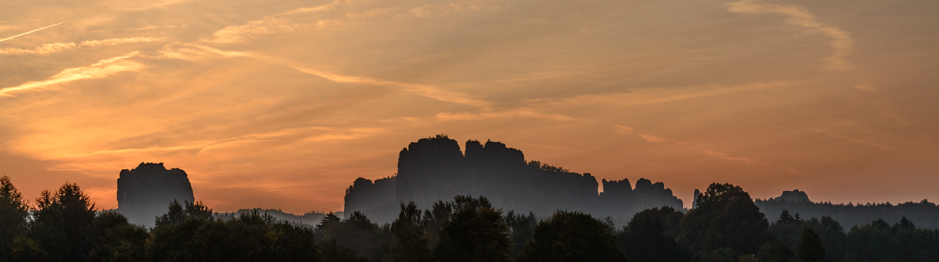 Sonnenaufgang in der Ostrauer Höhe