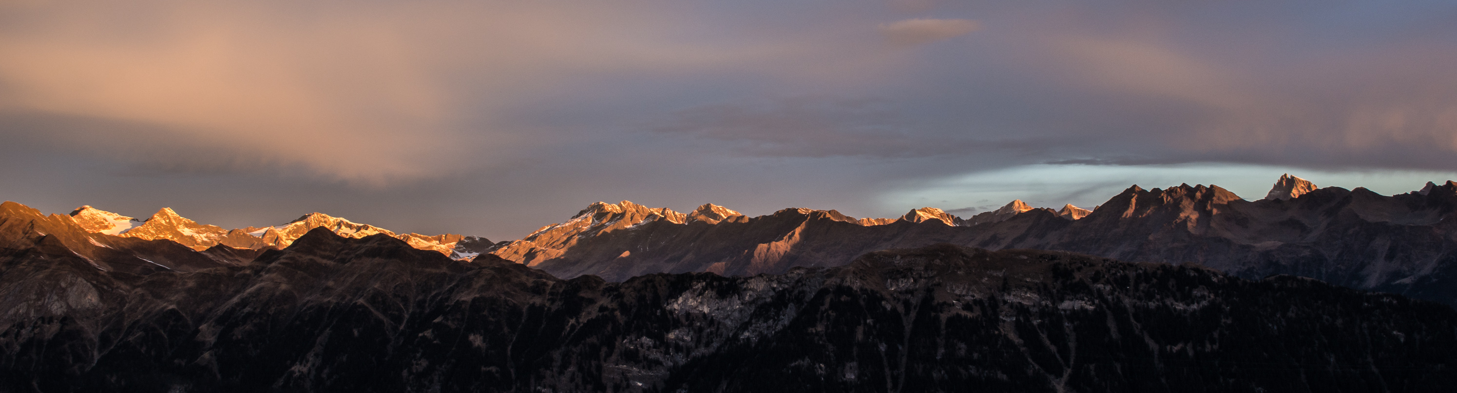 Streiflichter der Morgensonne