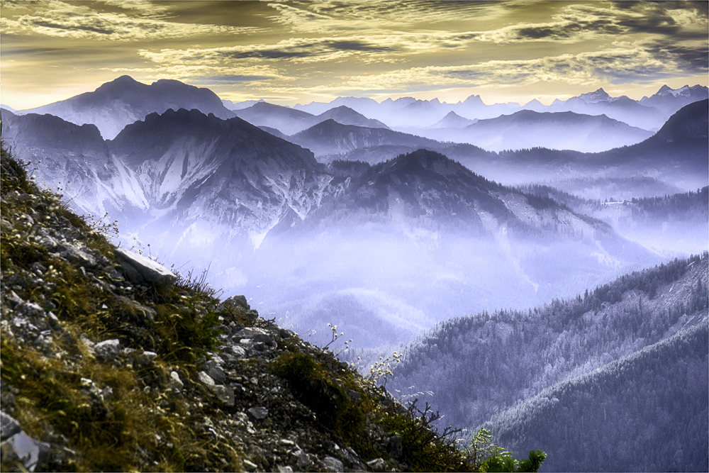 Blick vom Taubenstein ...