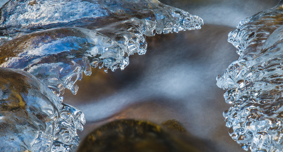 Wasser und Eis