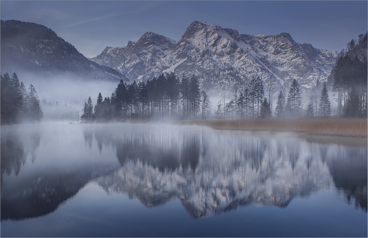 Almsee im Nebelkleid