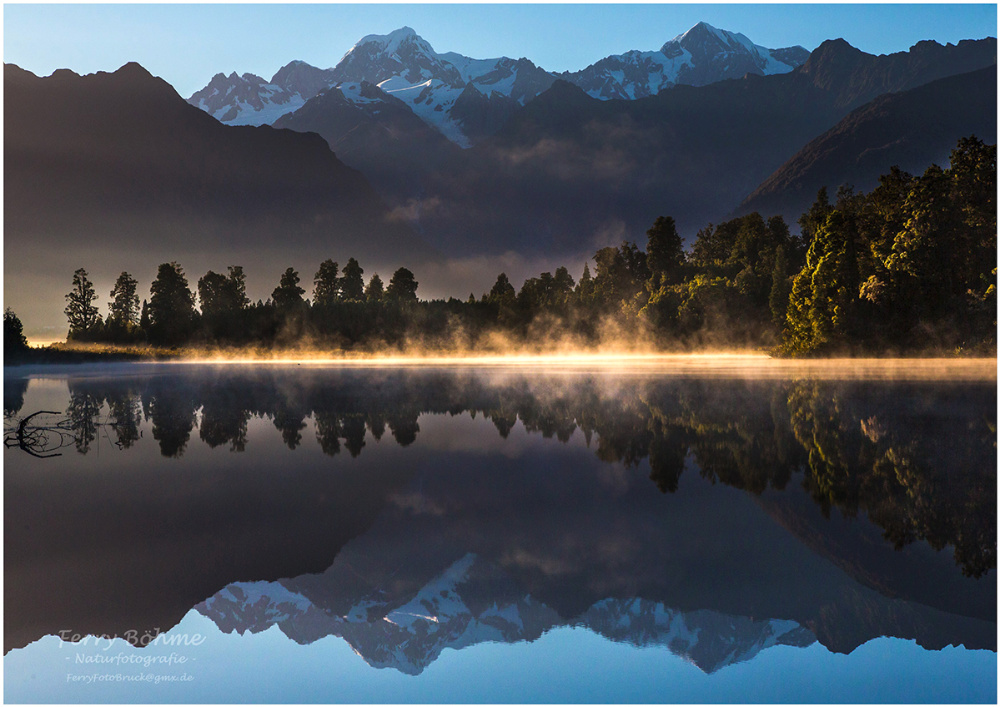 Lake Matheson ...