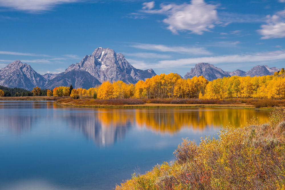 Herbst im Grand Teton Nationalpark