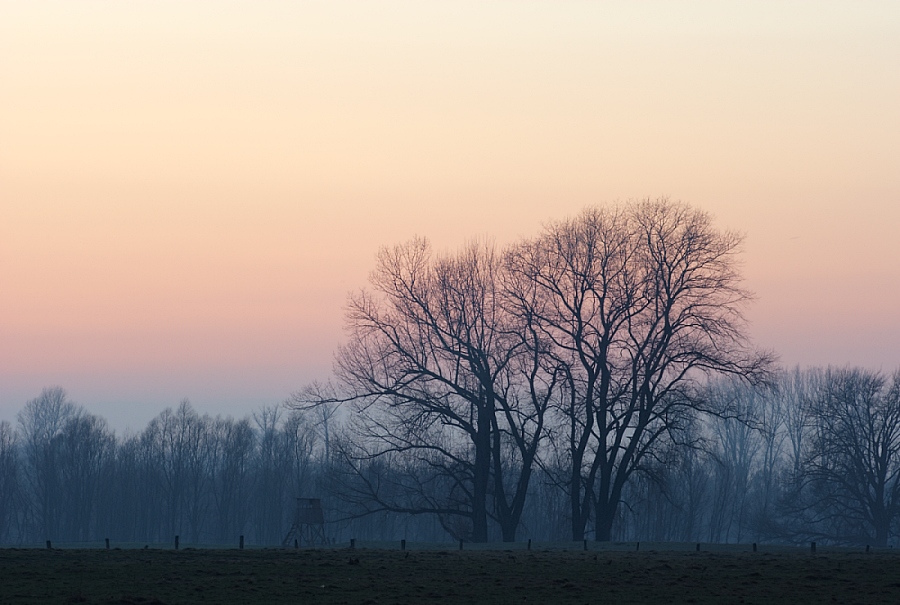 Kurz nach Sonnenuntergang