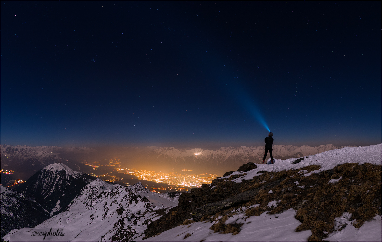 Blick zu den Sternen