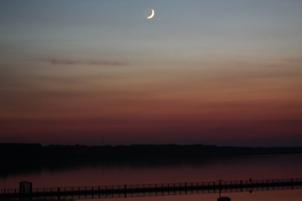 Abendstimmung am Bärwalder See