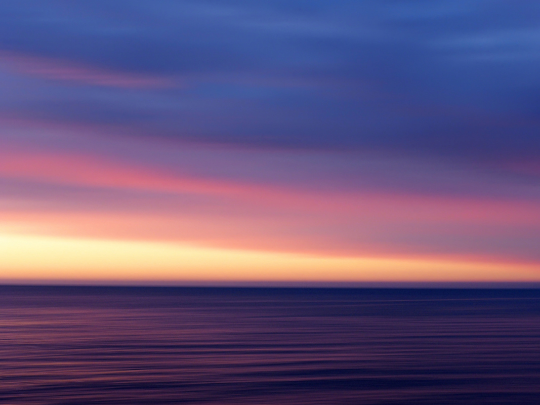 Sonnenuntergang bei Husavik