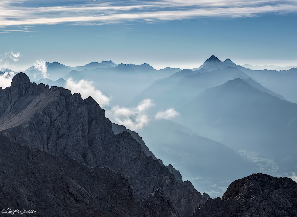 Ausblick vom Dachsteinmassiv