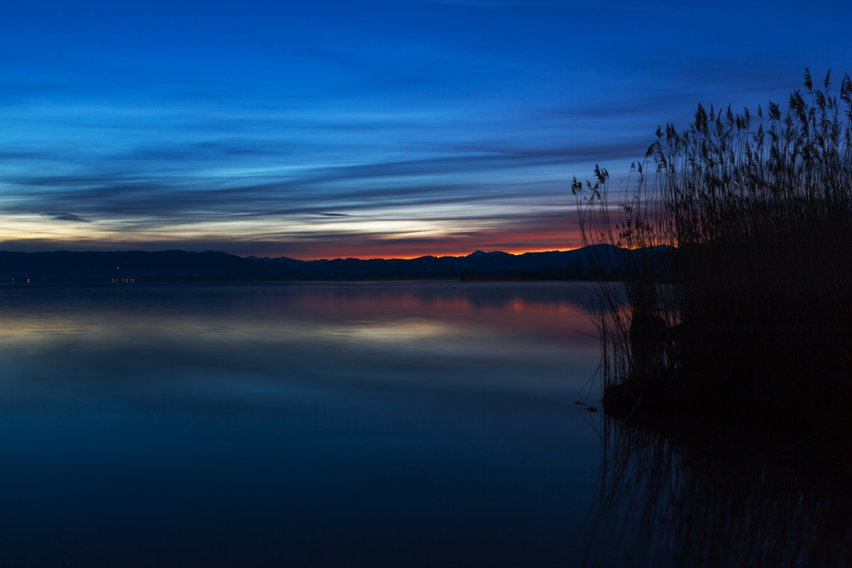 Sonnenaufgang am Bodensee