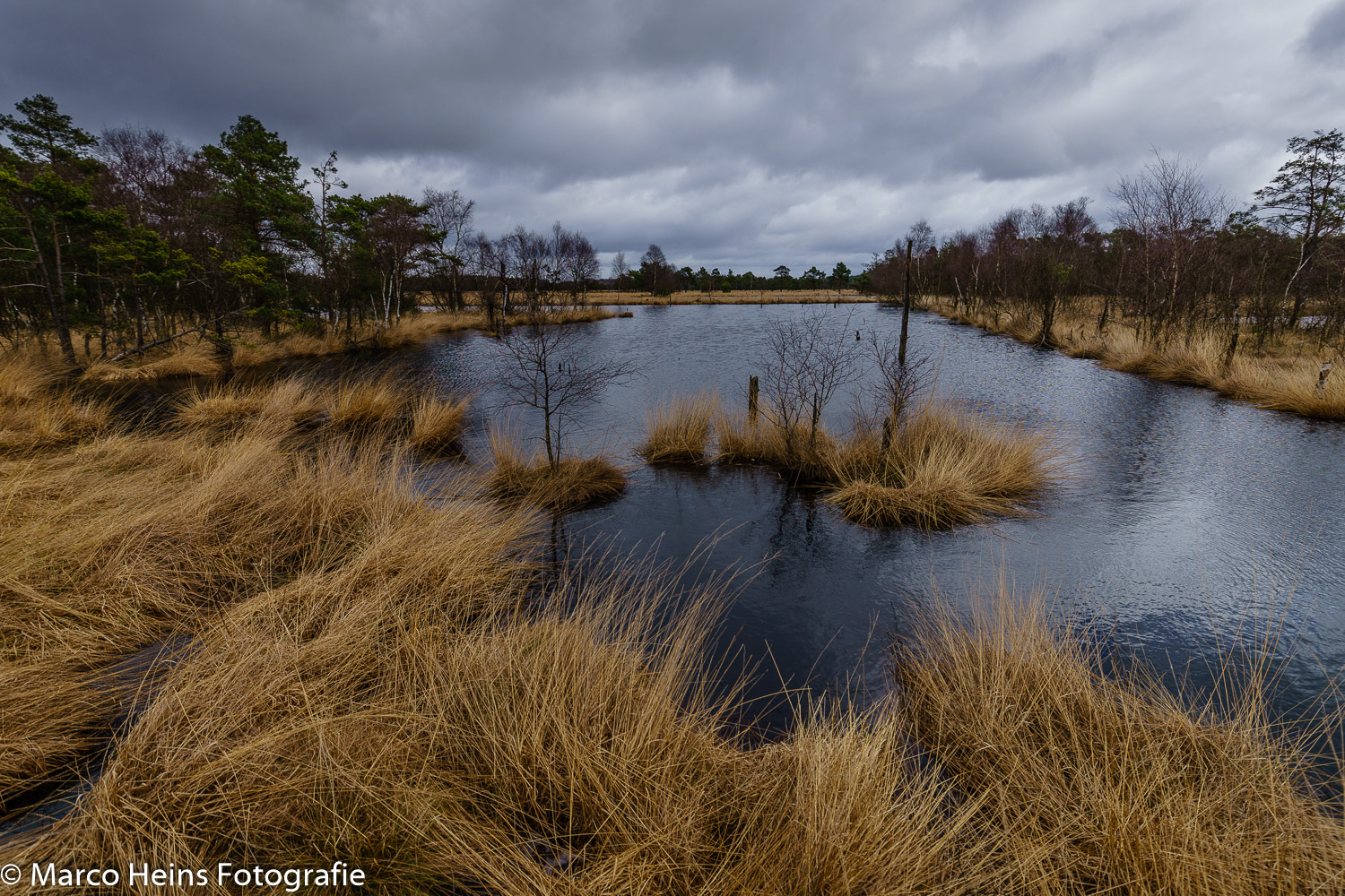 Wolken über dem Pietzmoor