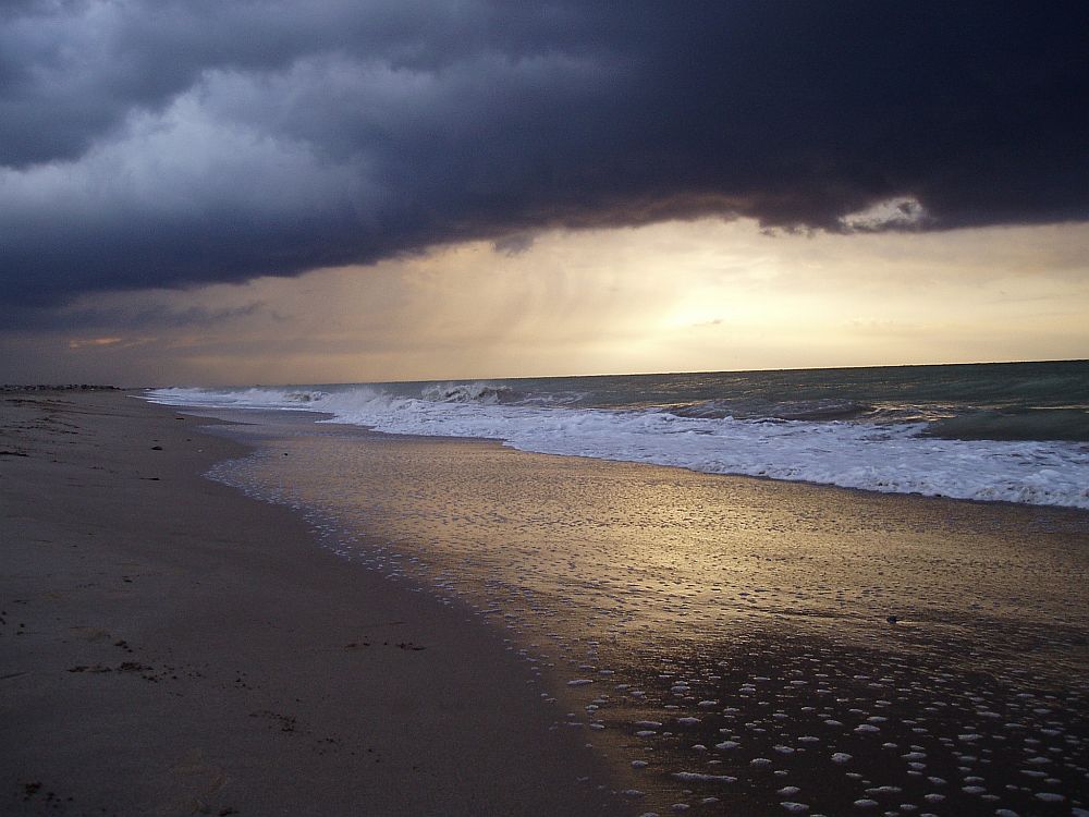 Gewitterstimmung am Meer