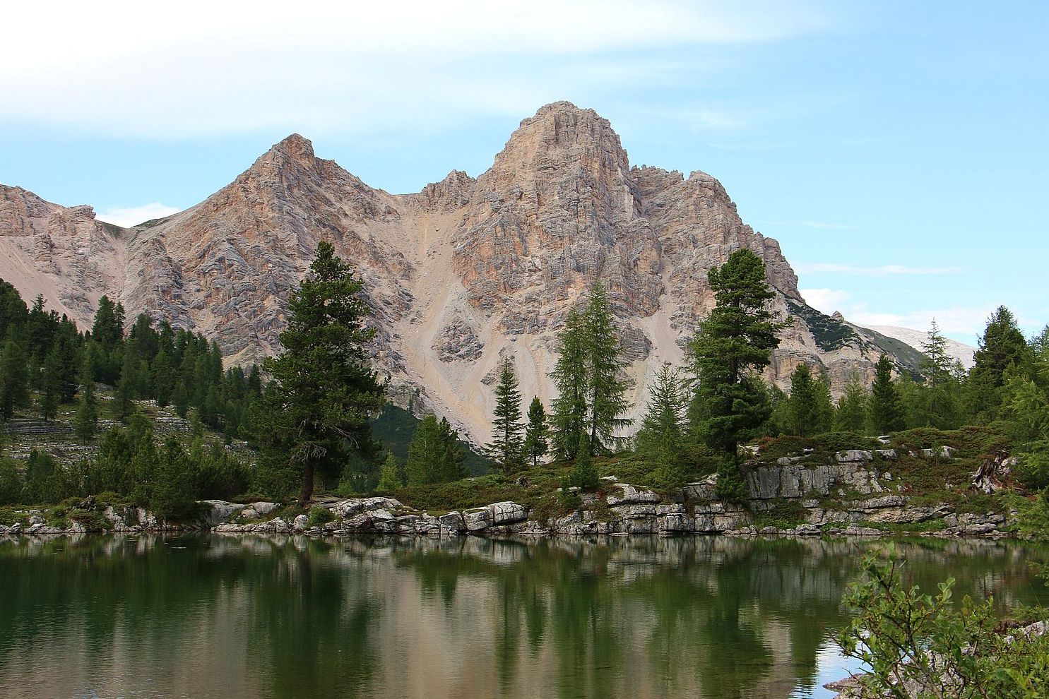 Grünsee mit Eisengabelspitze