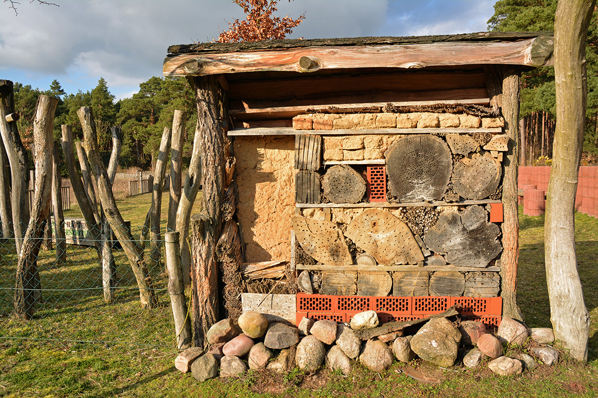 Ein Insektenhotel