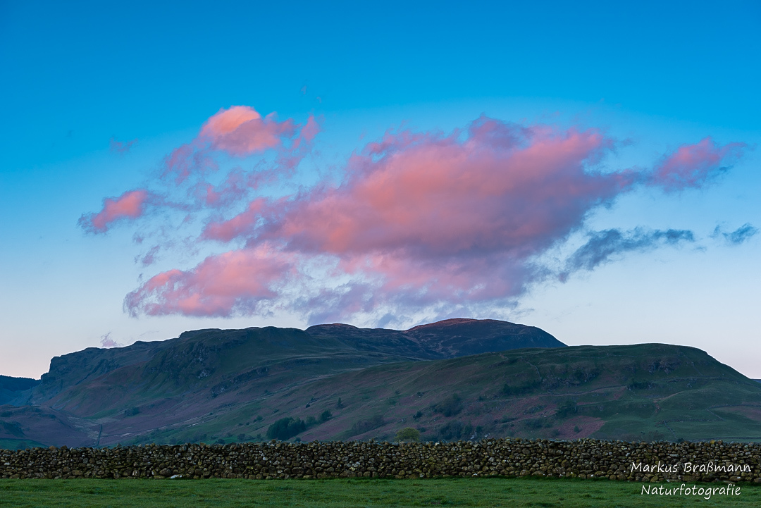 Sonnenaufgang im Lake District (England)