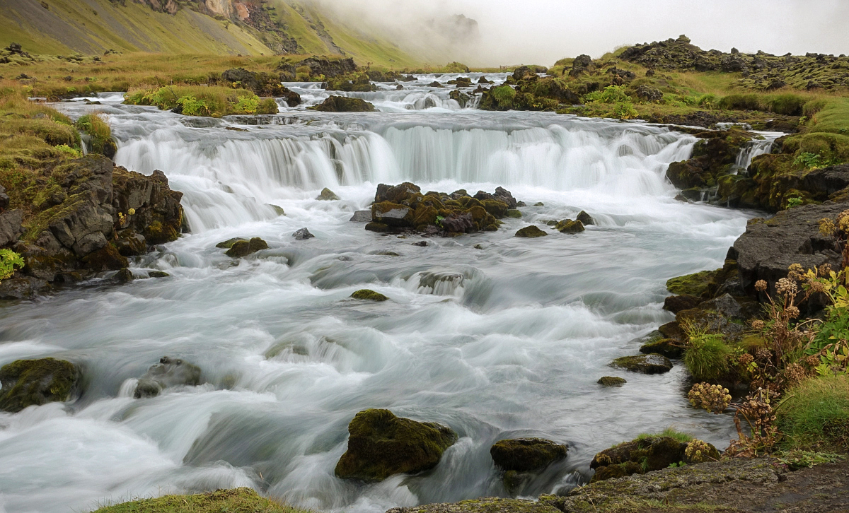 Wasserfall auf Island