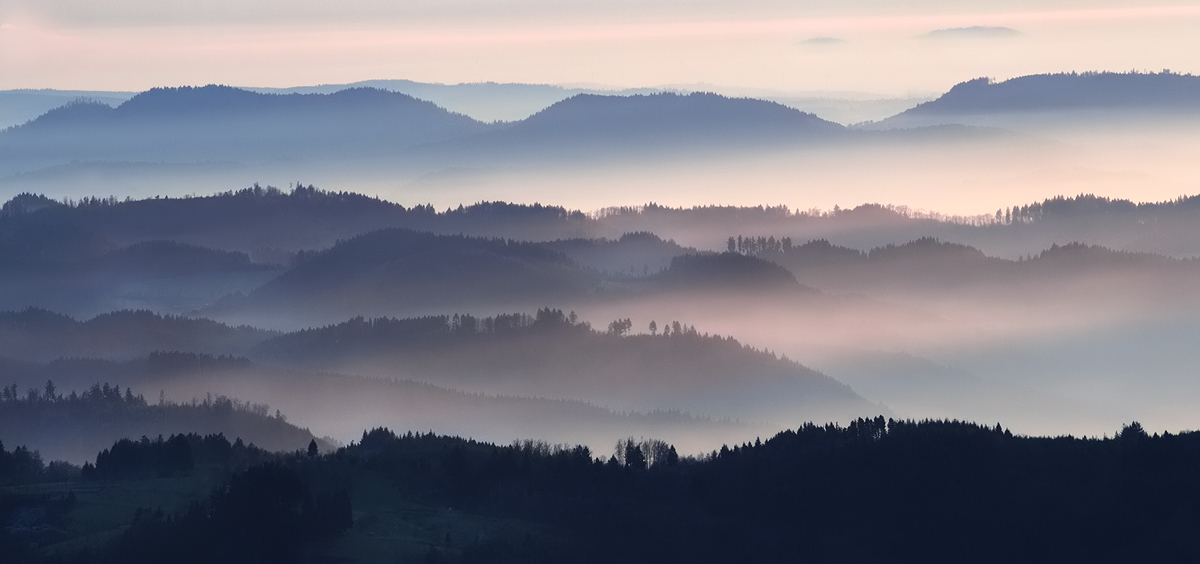 Schwarzwald in Pastell