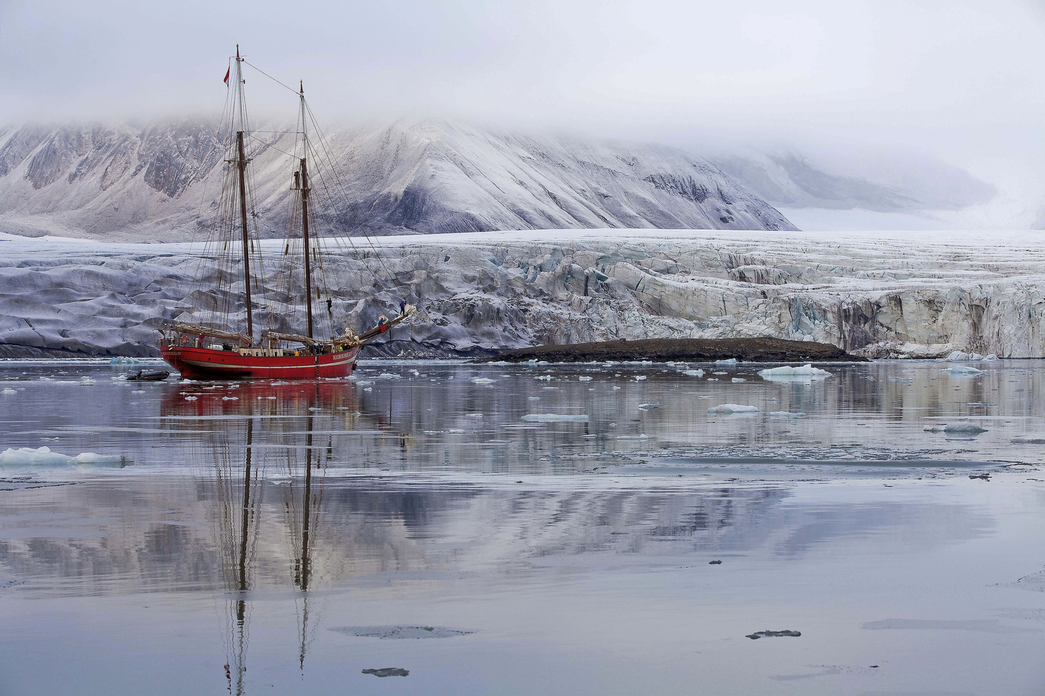 Friedjofbreen, Spitzbergen