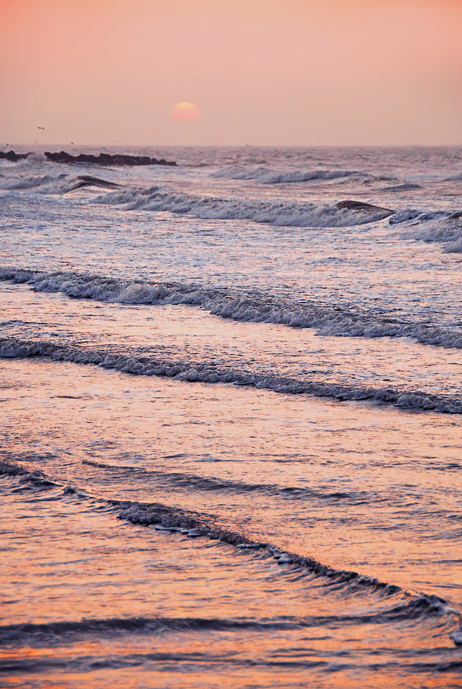 Wintersonne am Meer