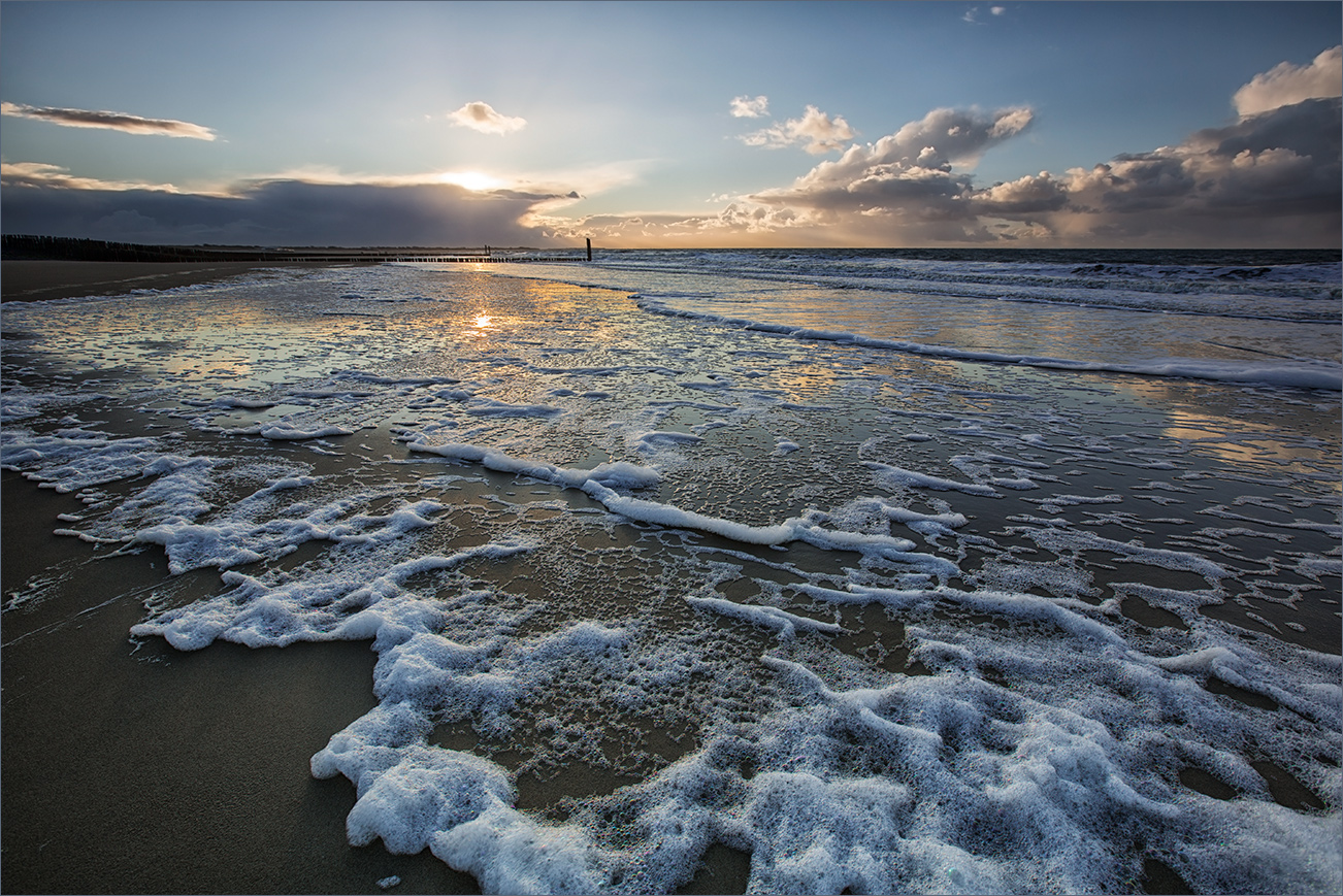 Ein Spätnachmittag an der Nordsee